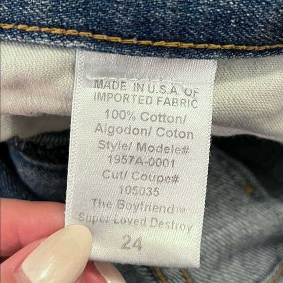 Current/Elliott mid straight leg jeans - Picture 7 of 8